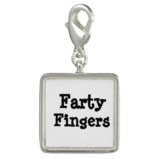 Farty Fingers Charm (Front)