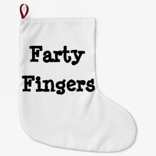 Farty Fingers Large Christmas Stocking