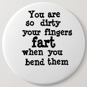 Farty Fingers line Button