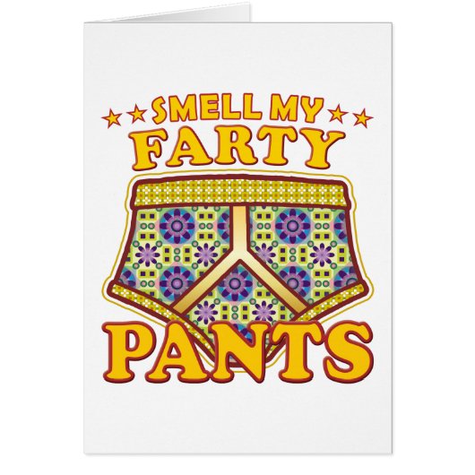 Farty Pants Smell Cards (Front)
