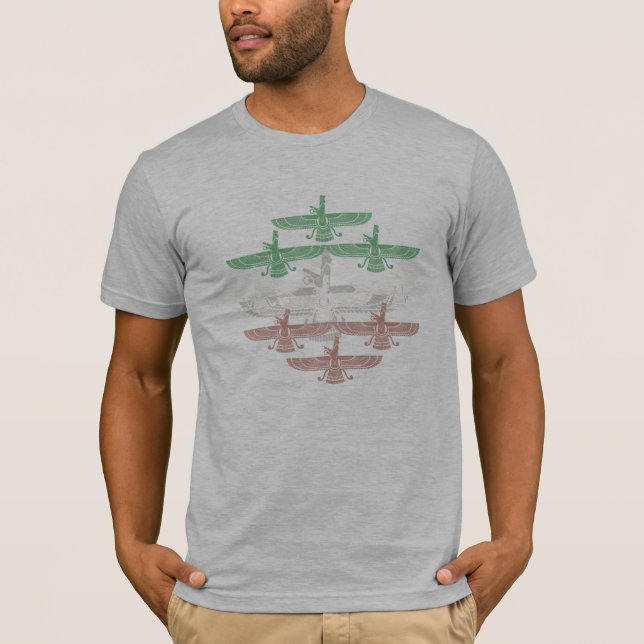 Farvahar Colors T-Shirt (Front)