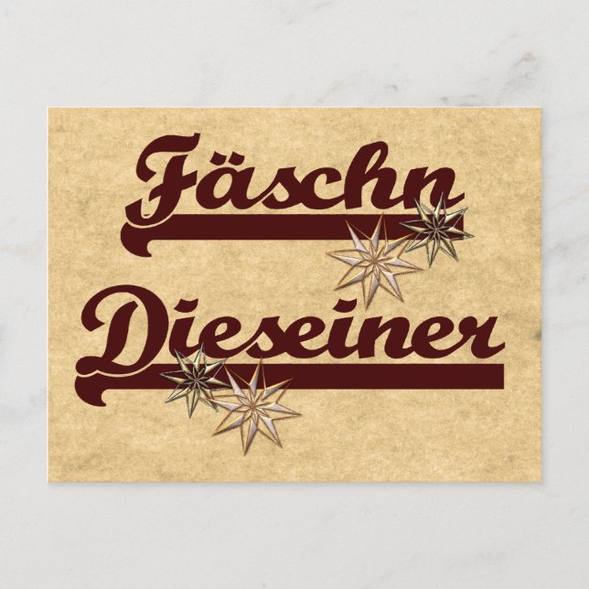Fäschn Dieseiner Postcard (Front)