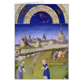 Fascimile of June: Haymaking (Front)