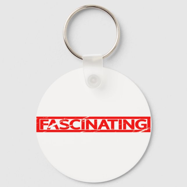 Fascinating Stamp Keychain (Front)