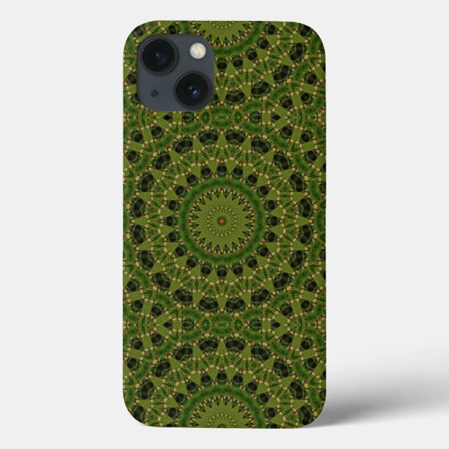 fascination mushroom kaleidoscope Case-Mate iPhone case (Back)
