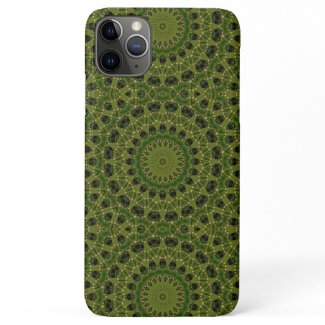 Fascination mushroom kaleidoscope iPhone 11 pro max case