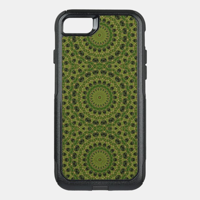Fascination mushroom kaleidoscope otterbox iPhone case (Back)