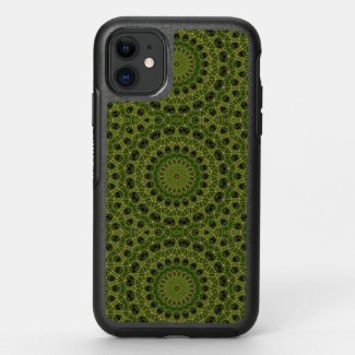 Fascination mushroom kaleidoscope OtterBox symmetry iPhone 11 case