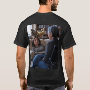 Fascination With Ducks men black T-shirt back