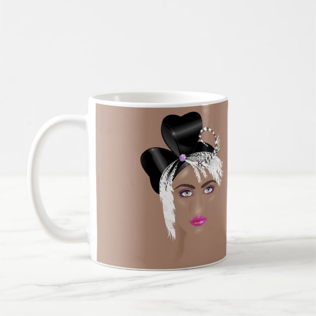 Fascinators - Cloche Coffee Mug (Left)
