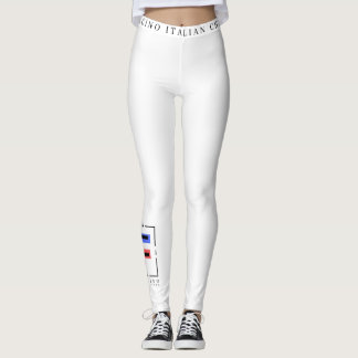 FASCINO SEXY WHITE LEGGINGS