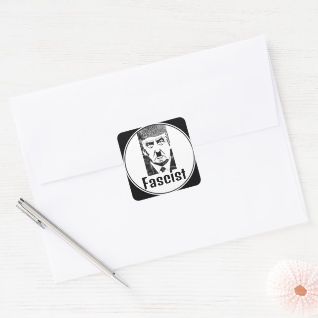 Fascist Trump Sticker (Envelope)