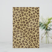 Fashinable leopard skin fluffy fur effect (Standing Front)