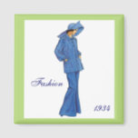 Fashion 1934 Magnet