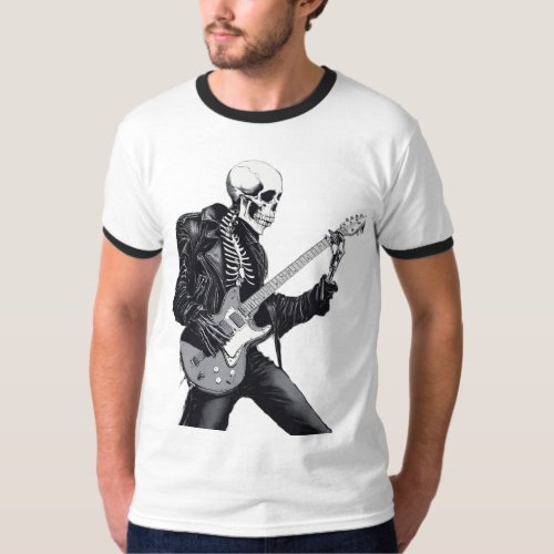Fashion a rock and roll concert poster  T_Shirt