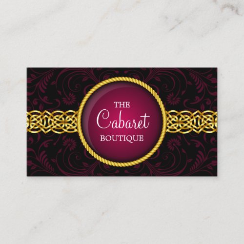 Fashion Accessory and Jewelry Business Cards