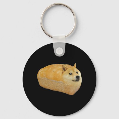 Fashion Akita Inu Doge Bread Meme Dog Keychain