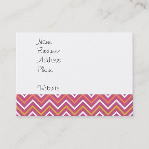 Fashion Always in Style 1900s Women on Chevron Business Card