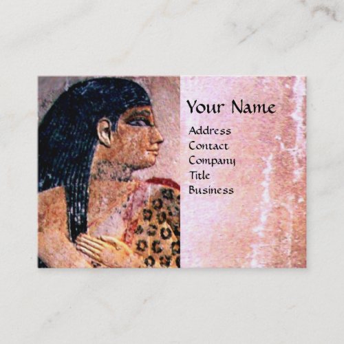 FASHION AND BEAUTY OF ANTIQUE EGYPT BUSINESS CARD