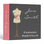 Fashion and design professional portfolio folder