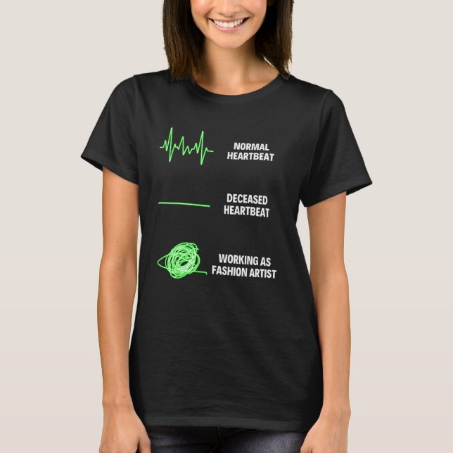 Fashion Artist Makeup Artist Fashion Professional T-Shirt (Front)