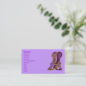 Fashion Beauty Business Card (Standing Front)