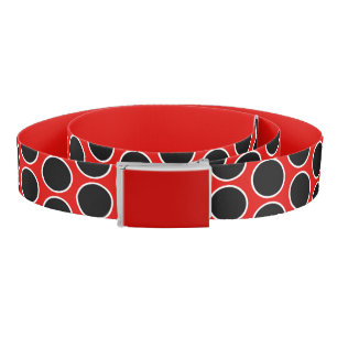 Fashion Belt-Red Dots Belt