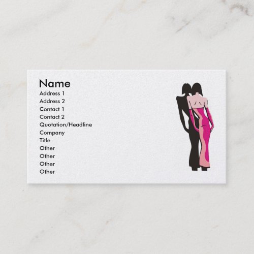 Fashion Boutique Business Card
