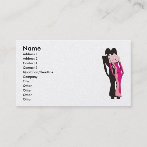 Customizable Fashion Boutique Business Card