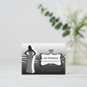 fashion boutique Business Cards (Standing Front)