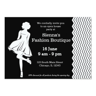 Fashion Boutique Invitations & Announcements | Zazzle