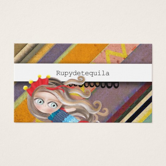 Fashion Boutique Stripes Business Card