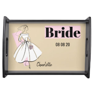 Fashion Bride Neutral Bride serving tray