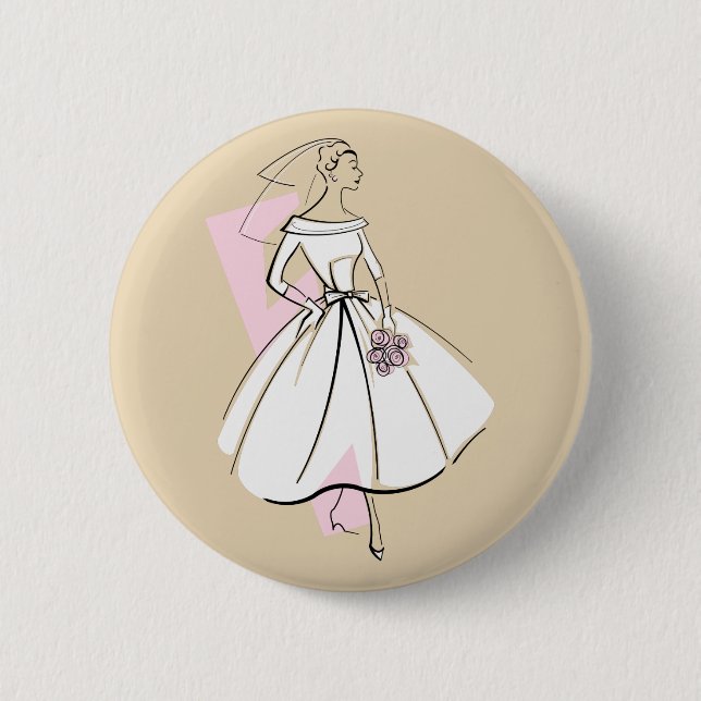 Fashion Bride Neutral button (Front)