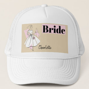Fashion Bride Neutral Group Bride hat
