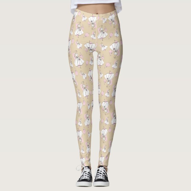 Fashion Bride Neutral Group Multi leggings (Front)