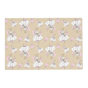 Fashion Bride Neutral Group Multi placemat