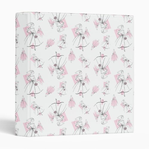 Fashion Bride Pink Group Multi ring binder