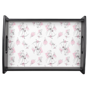 Fashion Bride Pink Group Multi serving tray