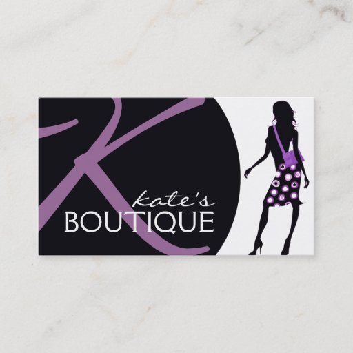Customizable Fashion Business Card