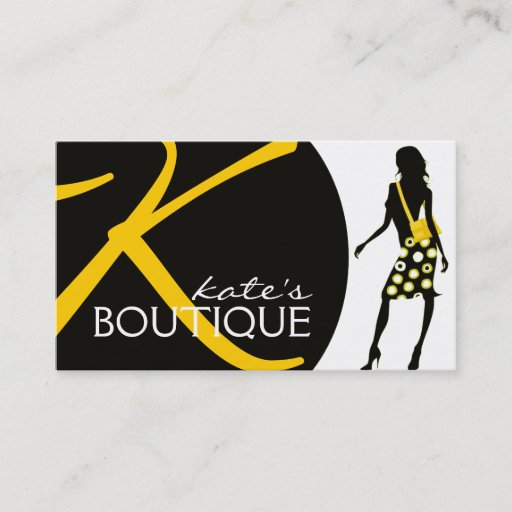 Customizable Fashion Business Card