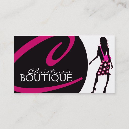 Customizable Fashion Business Card