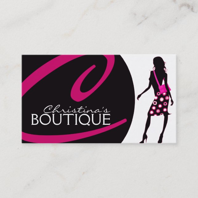 Fashion Business Card (Front)