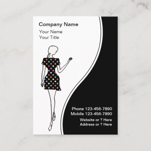 Fashion Business Cards