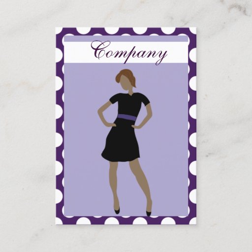 Customizable Fashion Business cards