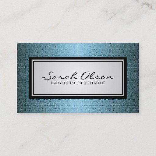 Customizable Fashion - Business Cards