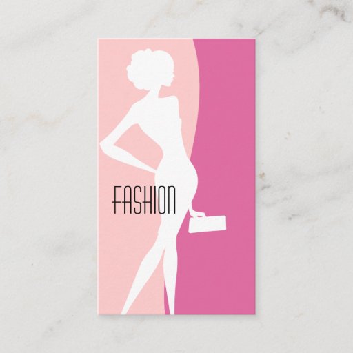 Customizable Fashion Business Cards
