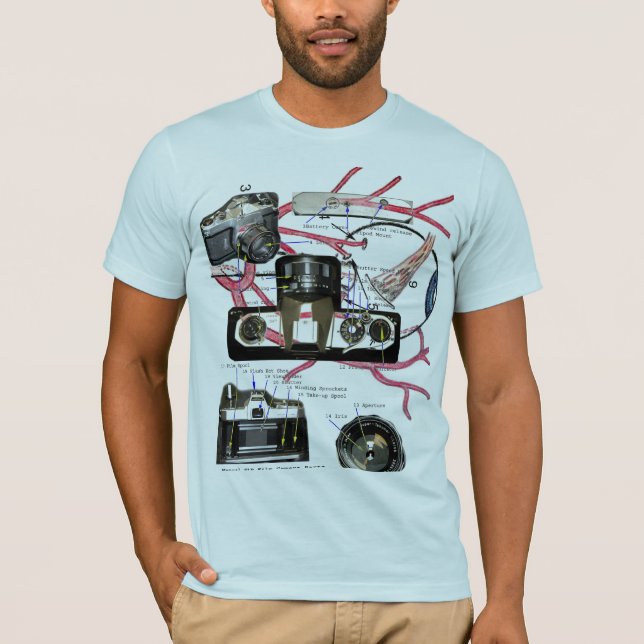 Fashion Camera Eye Photography tshirt (Front)