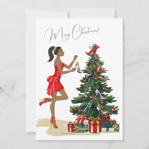 Fashion Christmas Card