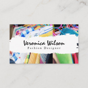 Fashion Clothes Designer Business Card